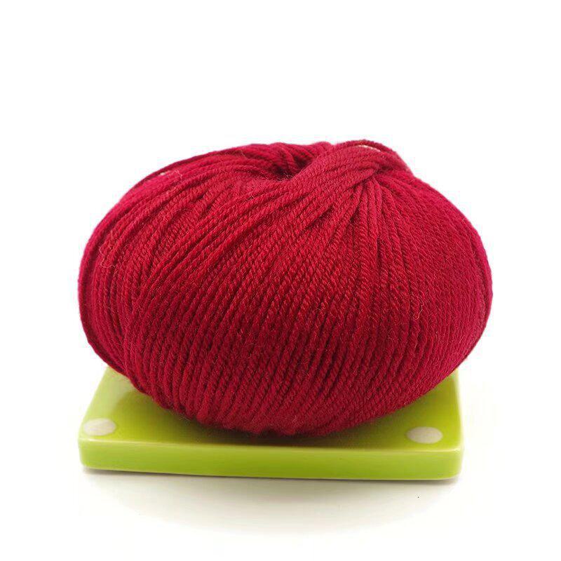 Acrylic Yarn Ball for Knitting Sweaters, Hooks, Shoes, Slippers, Hand-Woven Projects.