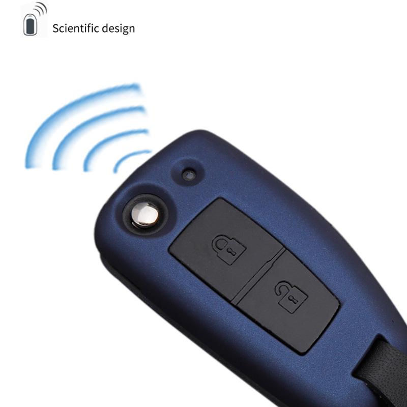 New Car Folding Key Case Cover Shell for Nissan X-Trail Qashqai J11 Juke Murano Micra Tiida Maxima Altima Kicks Protector Holder