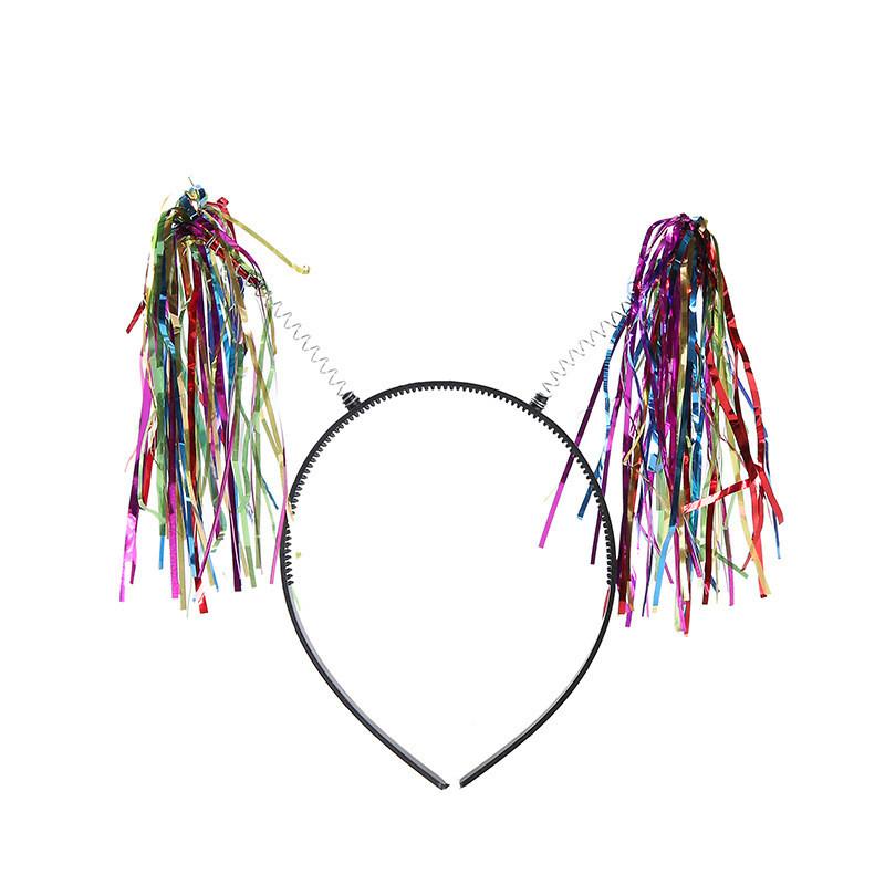 

Полный костюмный набор головных уборов с перьевыми париками и украшениями для фестивалей и лета Rainbow Effect