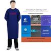 Extra Large Waterproof Long Sleeve Apron for Men & Women - Oil-Proof, Lightweight, Plus Size Kitchen Apron