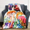 1pc One Piece Throw Blanket Soft Flannel, Cozy All Season Polyester Perfect for Home, Office