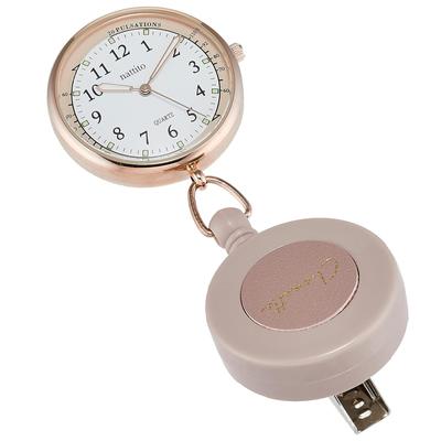 Pocket Watch Analog Collet Reel Watch [Fieldwork] ASS154P-2 Women's