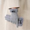 Thick Design Warm Gloves Windproof Winter Gloves Warm Touchscreen Gloves  Winter Commuting