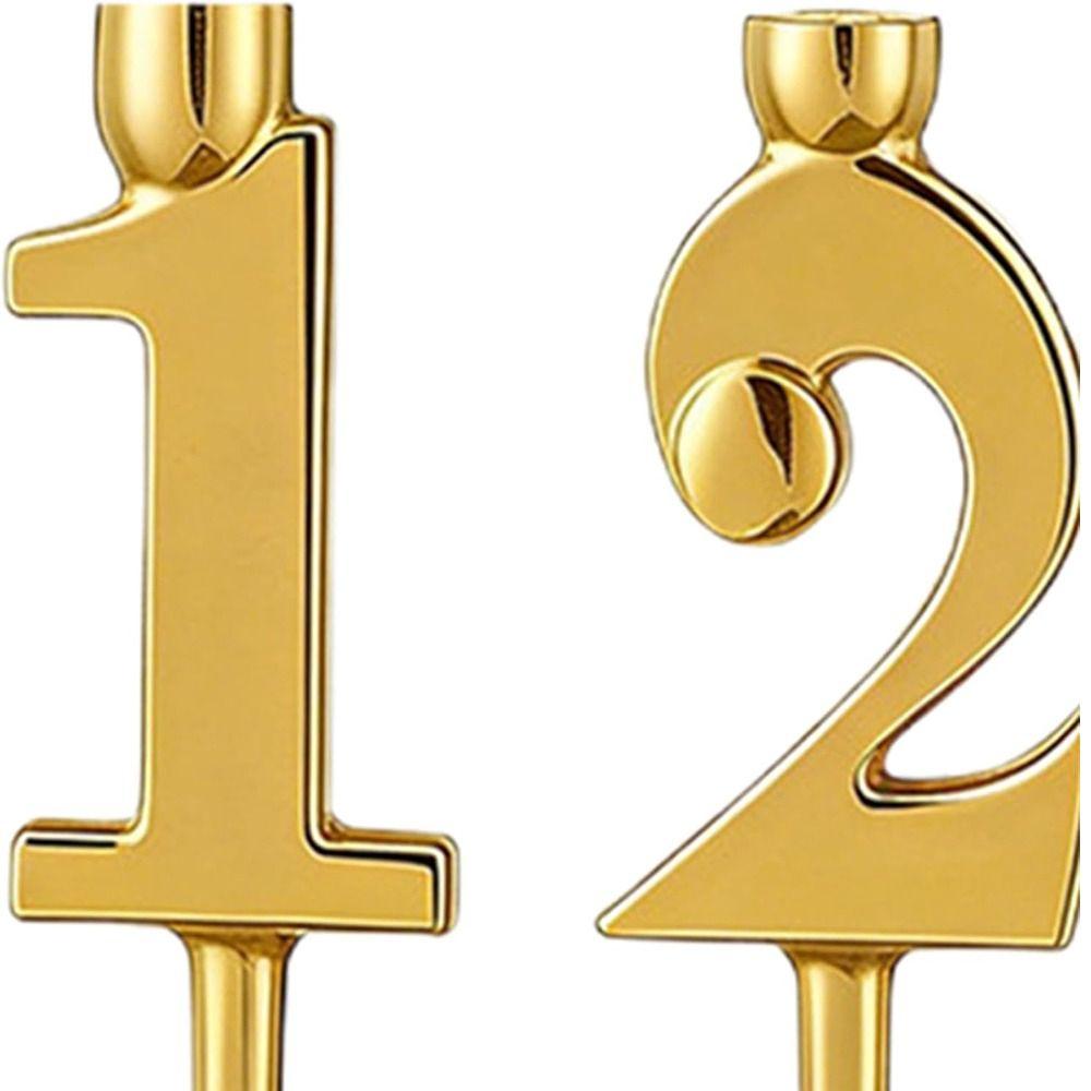 Number Metal Number Candle Holder Set DIY Candles Holders Sets Gifts Birthday Candles Stand