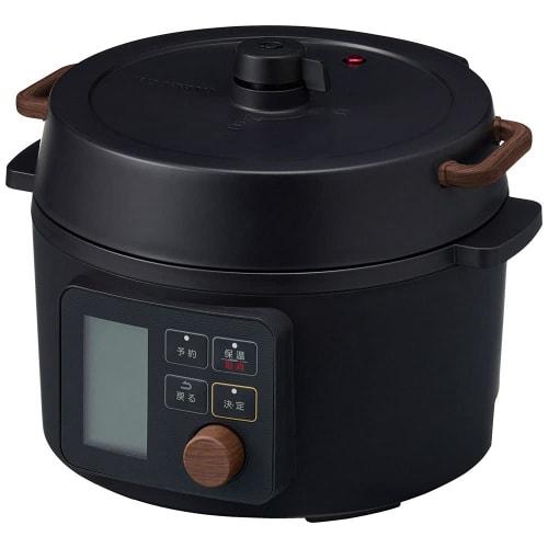 IRIS OHYAMA Electric Pressure Cooker, 3L, LCD Type, KPC-MA3-B, Black