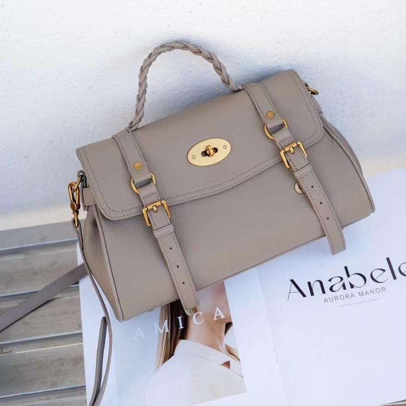 

Кожаная женская сумка-бад женская сумка-мессенджер женская осенне-зимняя большая вместительная универсальная плечевая сумка 31*22*12CM серый