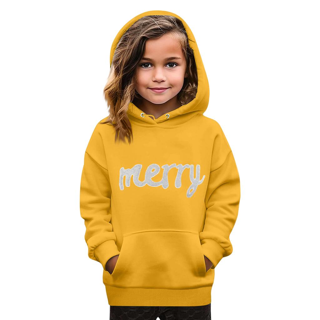 Sweatshirts For Teen Girls Hoodies Long Sleeve Drawstring Pullover Cute Printed Oversized Hoodie Christmas