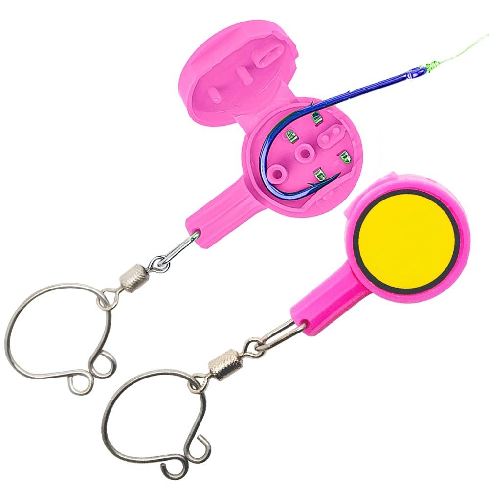 2PCS Fishing Knot Tying Tool, Multifunctional Fly Fshing Nippers, Quick & Easy Fly Fishing Accessories Fishing Gear And Equipment For Tying Fishing Li