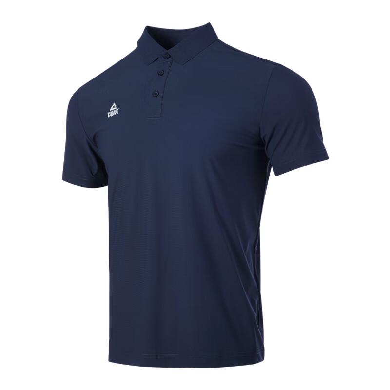 Peak Men s Collared Short Sleeve T-shirt L