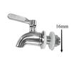 Spigot for Beverage Dispenser Stainless Steel Metal Spigot Dispenser Jar Juice Cold Drink Wine Beer Replacement Faucet Dropship
