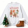 The Nutcracker Christmas Hoodie Y'all Are Nuts Nutcracker Xmas Coquette Sweater Tis The Season Merry and Bright Long Sleeve Tops