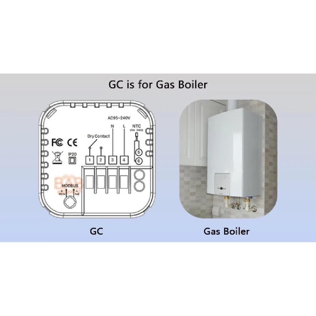 WiFi Smart Thermostat Temperature Control for Electric Floor Heating Water/Gas Boiler Temperature Tuya Google Home Alexa Yandex