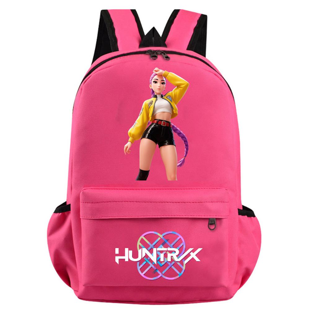 Anime K-Pop Demon Hunters Printed Backpack for Teenager Student Girl Boy Bookbag Schoolbag Women Large Capacity Waterproof Travel Bag Kid Gift