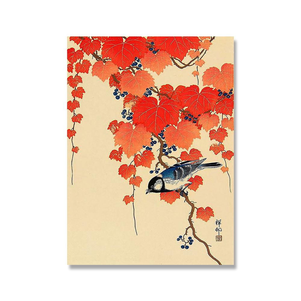 Katsushika Hokusai Vintage Poster Japanese Travel Art Print Yayoi Retro Canvas Painting Wall Picture For Living Room Home Decor