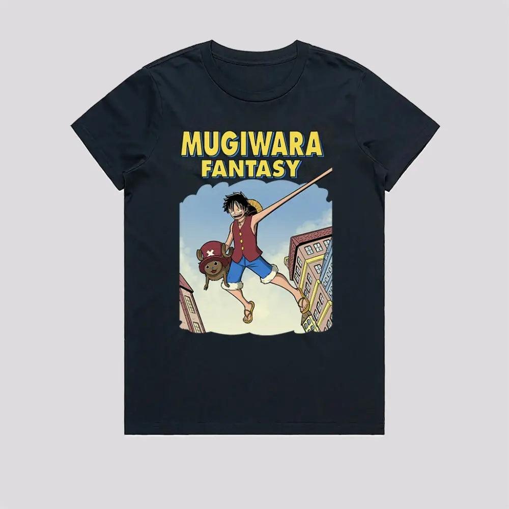 

Summer 2026 One Piece Luffy Joba Straw Hat Fantasy Theme 100 Cotton Print Loose Tshirt for Unisex and Women Parent Tops S