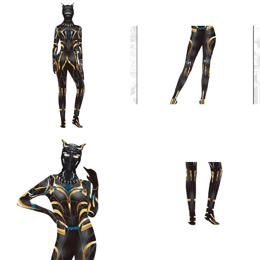 Pantera Neagră Wakanda Forever Letitia Wright Body Elastic pentru Femei Accesorii Cap Cosplay