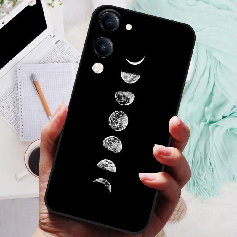 2025 Protective Shell For Vivo Y04 4G Case Y 04 Black Cover Lion Wolf Silicone Soft Back Cases For Vivo Y29S 4G Y 29S Phone Case