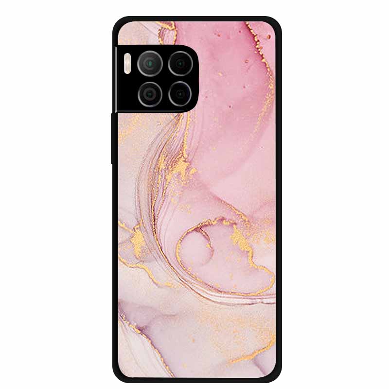 For T-Mobile REVVL 7 Pro Case Revvl7 Pro Luxury Soft Silicone Phone Case for T Phone 2 Pro 5G Gradient Color Marble Funda Bumper
