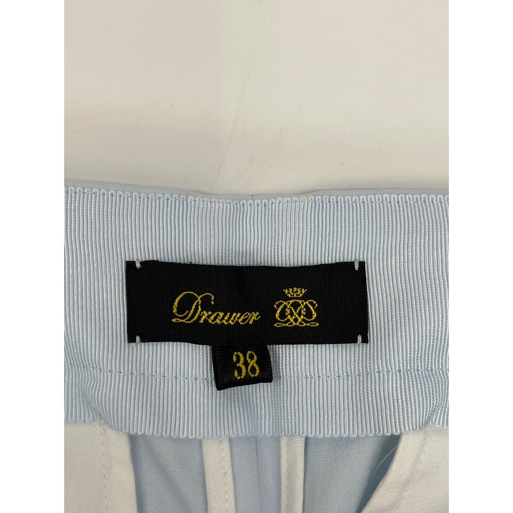DRAWER [Good Condition] 6514-299-1321 1-tuck tapered pants/ Bottoms 38 blueUsed