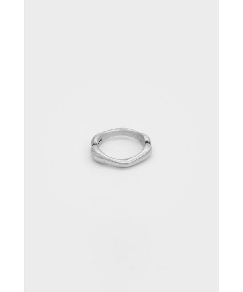 Youth Organic-Shaped Ring - Silver