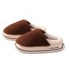 2025 New Cotton Slippers Women's Autumn and Winter Indoor Home and Outdoor Wear Heightening Soft Soles Plush Warm Shoes Men