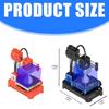 Mini FDM 3D Printer For Beginners FDM Technology 100x100x100mm Printing Size Support 1.75mmPLA Filaments 0.4mm Nozzle