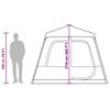 Dome Family Tent for 8 Persons Green Quick Release