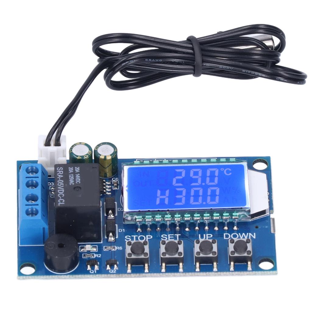 Electronic Temperature Controller Cooling Heating Digital Temp Control Module DC6‑30V XY‑T01