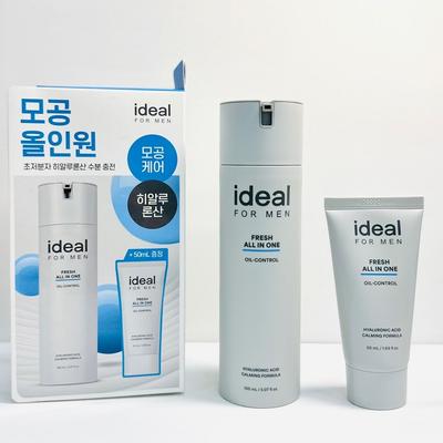 Ideal for Men Fresh All-in-One Gel Lotion Special Set, 1 Set