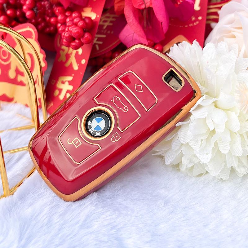 Kryt klíče BMW řady 3/5/6 & M2-M6/X3/X4 s přezkou GT3/GT5 - Stylový obal pro ženy