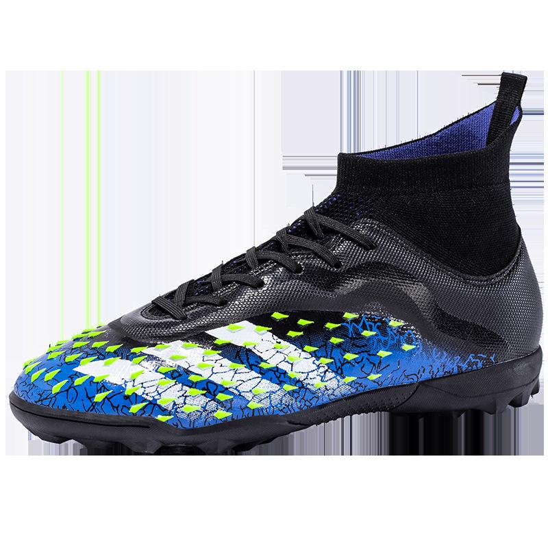 Large Size New High-Top Football Shoes Men'S Training Shoes Student Long Nail Football Shoes Broken Nail Shoes Women