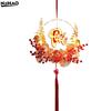 Vietnamese Spring Festival Decorations Paper Flowers Hanging Ornament 2026 New Year Home Decoraitons Room Wall Decor
