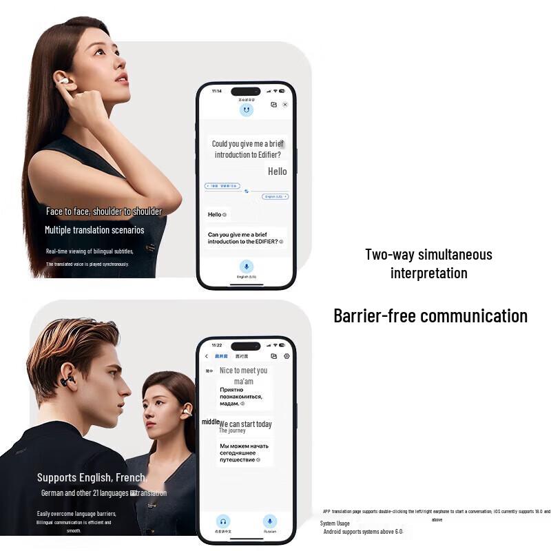 Edifier Comfo Clip Q Open-Ear Bluetooth Headset