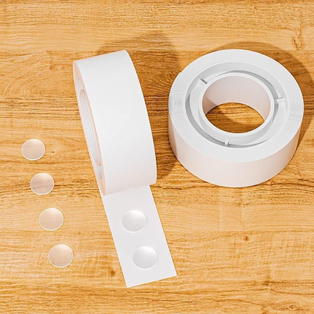 100pcs/Roll Transparent Dots Glue Tape Removable Easy To Clean Silicone Adhesive Dots Balloon Adhesive Tape Party Balloons
