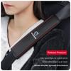 2pcs Car Shoulder Protector Pad Leather Safety Belt Cover For Volvo Xc60 Xc90 V40 V60 S60 V50 V90 S80 C40 XC40 V70 XC70 C30 EX90