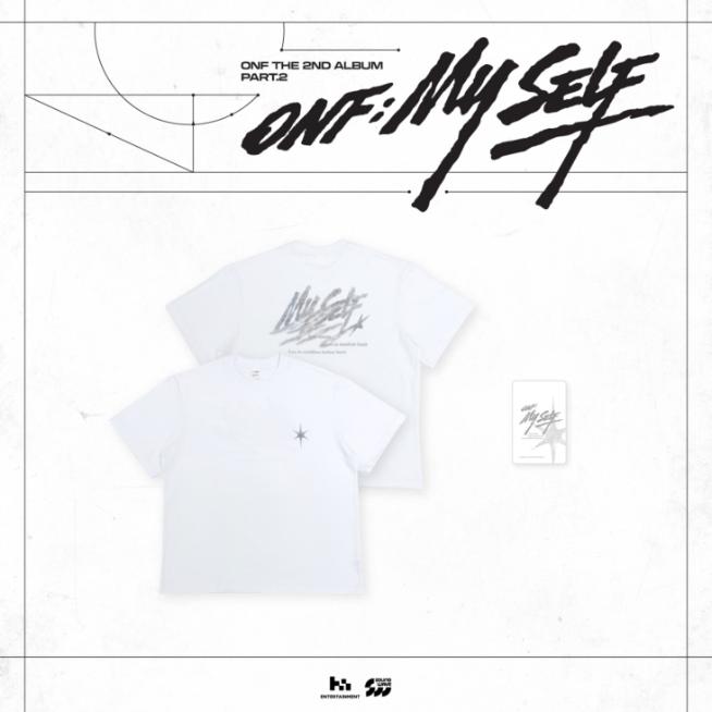 Предзаказ ONF POP-UP Магазин ONF; Футболка MY SELF