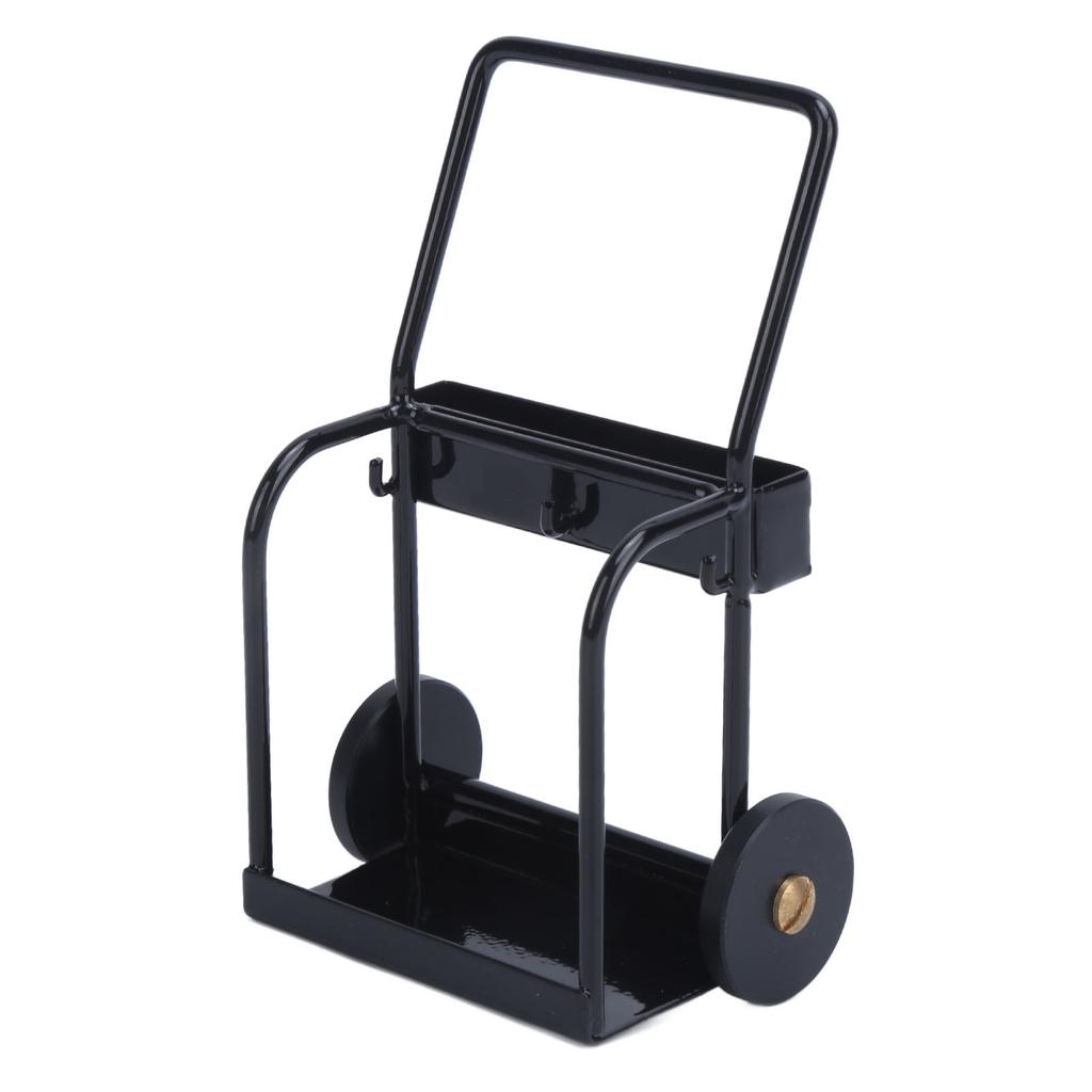 110 Simulation Trolley Cart Aluminum Alloy Tool Cart for Remote Control Climbing Cars
