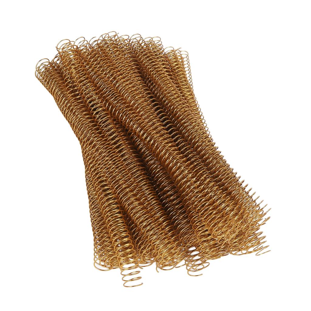 100Pcs Spiral Binding Coil 170 Sheet Capacity Spine Comb 19mm Diameter 48 Teeth 4:1 Pitch Set Kit for