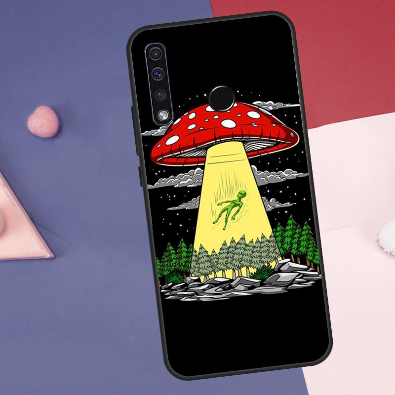 Space Alien Magic Case For Huawei Nova 7i 8i 11i 12i 12s 9 10 SE Y73 Y90 Y70 Y72 Y61 Y91 P30 P40 Lite P60 Pro