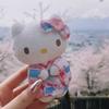 Sakura Mount Fuji Kimono Hello Kitty plush Stuffed Pendant Cartoon Kitty Anime Plush Doll Pendant Bag Accessories Gifts