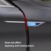 2 Stück Autoaufkleber Abzeichen Metall 3D Dekorativ Klingenstil Für Opel Corsa D Astra Insignia Mokka Adam Combo OPC Vauxhall Vectra H G