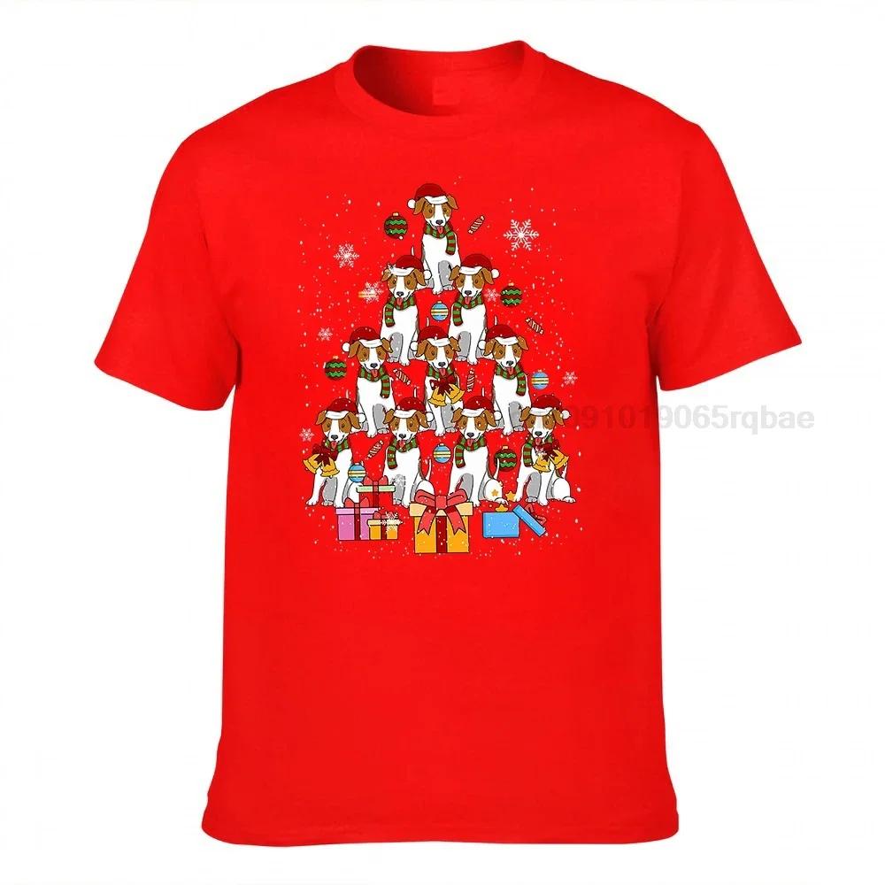Jack Russell Terrier Christmas Tree Funny Dog Xmas Dogs Santa Claus Dog Dog Lover Gift Tshirt Tank Top Sweatshirt Hoodie