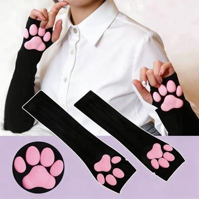 UV Protection 3D Cat Claw Sunscreen Sleeves Quick-drying Arm Sleeve New Hand Protector  Daily Use