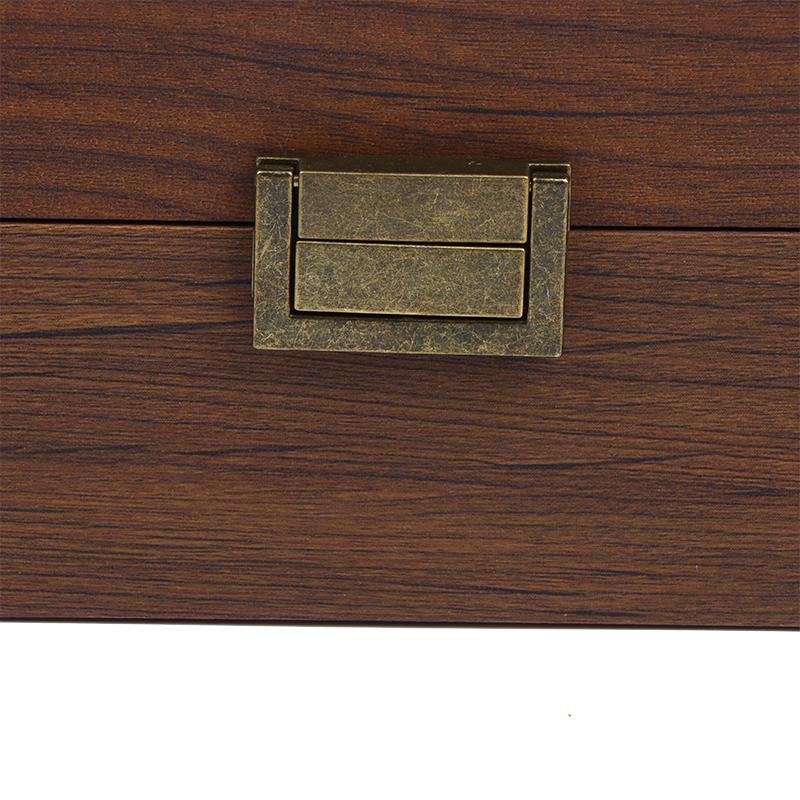 Scatola portaoggetti per orologi in noce nero, stile nuovo, con 3/6 scomparti, con cuscino morbido, Scatola espositiva per regalo di compleanno per orologi, Retro, Alta qualità