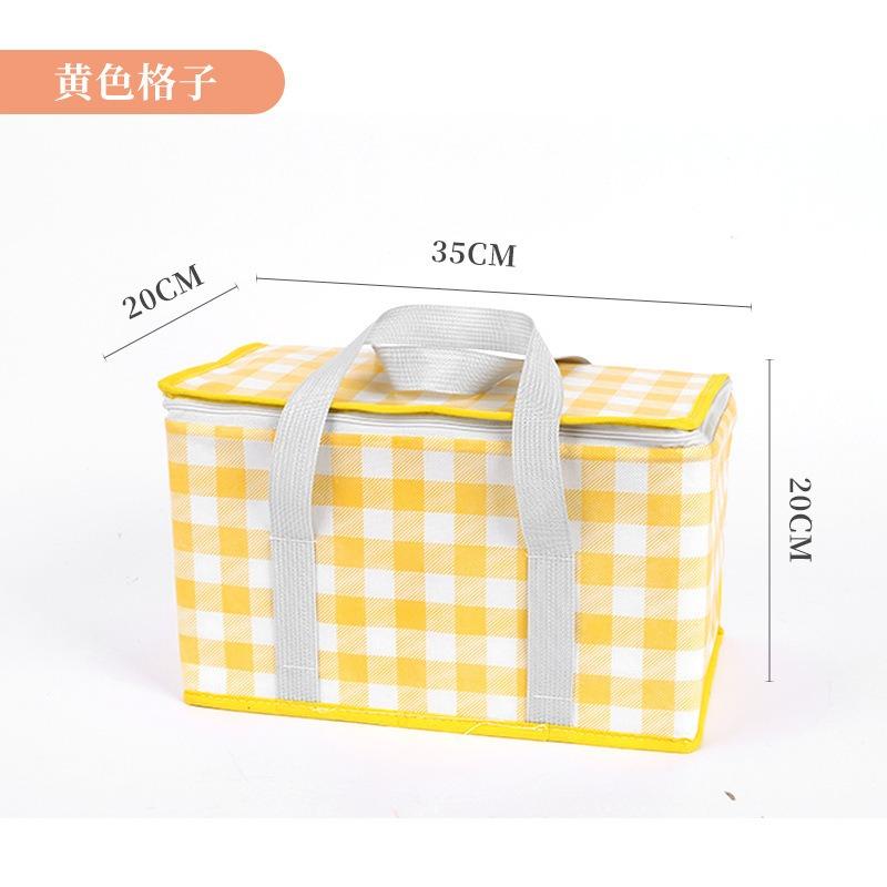 Foldable Waterproof Insulated Picnic Basket for Camping and Beach Trips with Portable Lunch Storage and Thermal Cooler Box