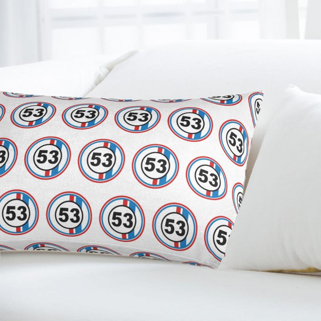 Herbie Cnumber 53 The Love Bug No Rectangle Pillowcase Cushion Cover Decorative Bedroom Bed Home Comfort Throw Pillow