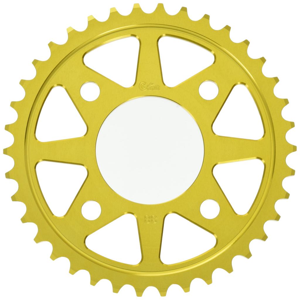 Gcraft 31512 31512 Rear Sprocket Monkey 125 (JB03) / GROM (JC92) 38 Pcs Gold Anodized