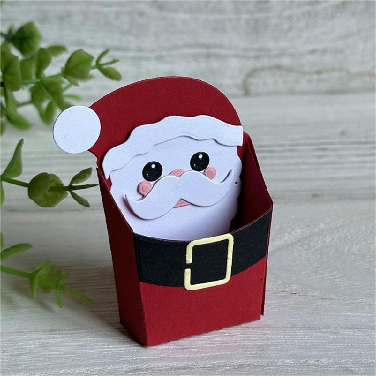 Christmas Box Cutting Dies Embossing Template Stencil Scrapbooking for Card Cuts