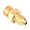 UNF Male To AN4 1 2 20 Male Brass Fitting Adapter Connector for Oil Water Gas 4mm   0.2in Hole