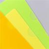 A4 Sliding Bar Report Files, Frosted Clear, 1.5cm Spine, 10-Pack Assorted Colors